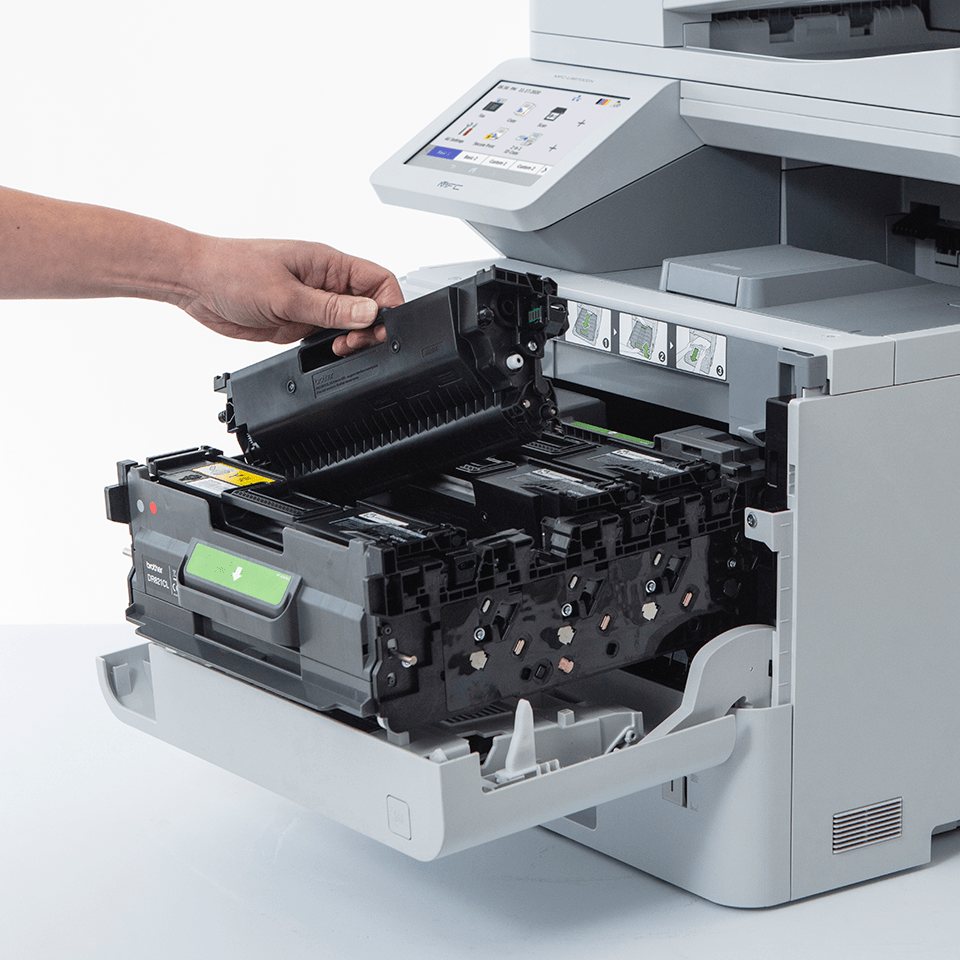 Stampante Brother con toner compatibile