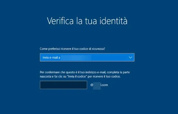 Recupero account locale notebook Dell