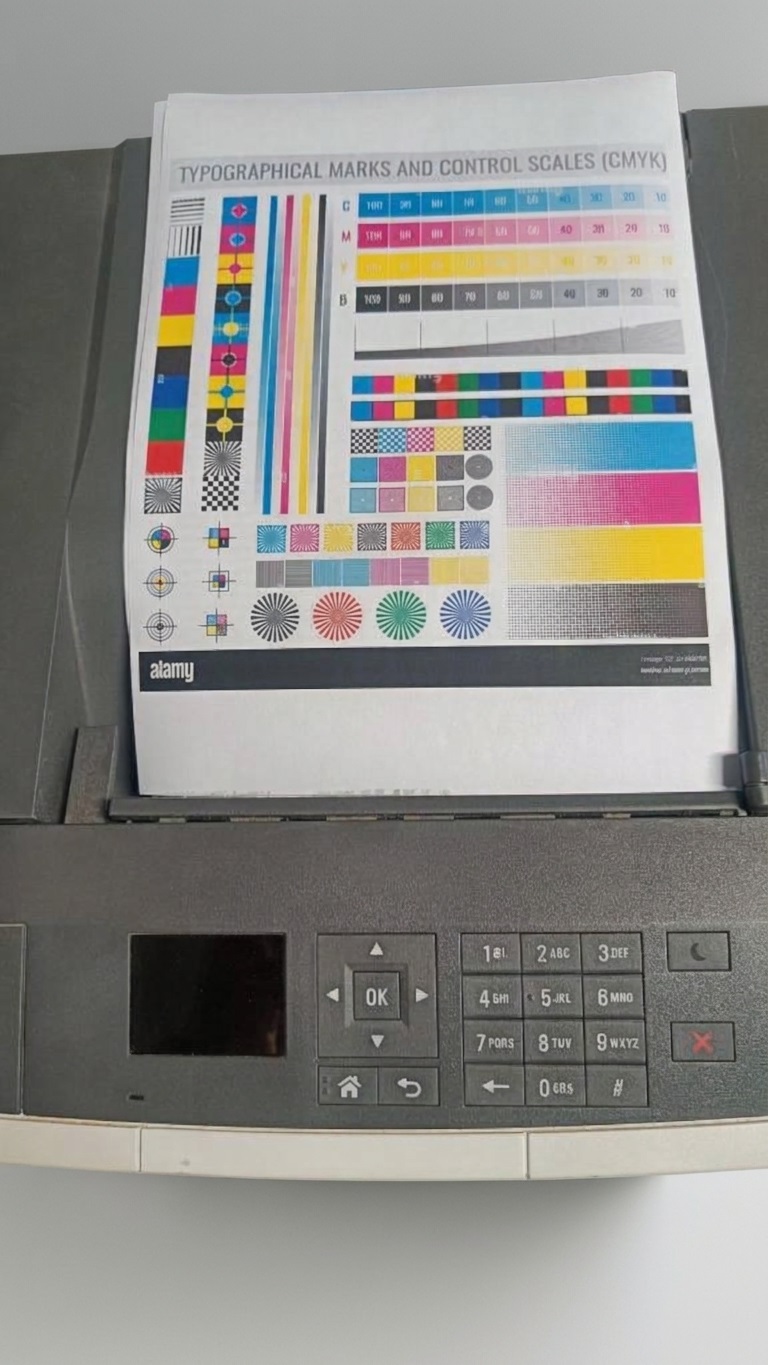 Lexmark CX417 riparata con test di stampa OK